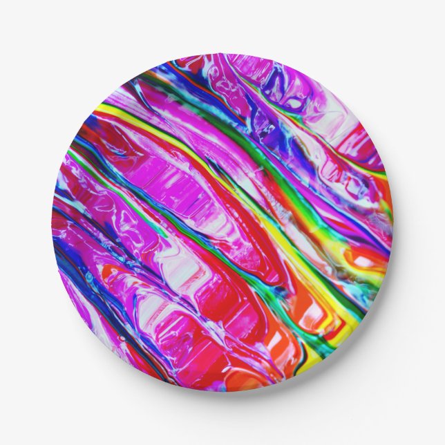 Prato De Papel  Abstract art (Frente)