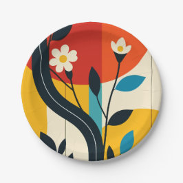 Prato De Papel abstract pattern