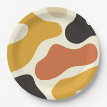 abstrato amarelo colorido Preto e Branco