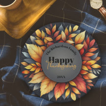 Ação de Graças do outono Vibrante