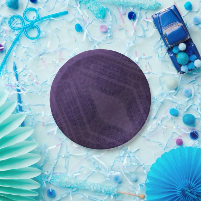 Prato De Papel Aceitação | Medalha Violeta (Festa)