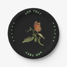 Adicionar Imagem de Borboleta de Texto Impressa Me