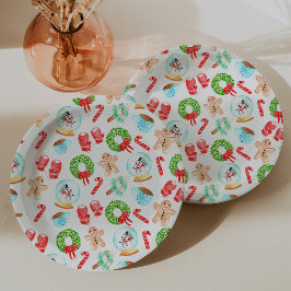 Prato De Papel Adorável Natal É a época mais maravilhosa do ano