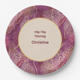 Prato De Papel Adult Birthday Silhouette Stencil Art Pattern