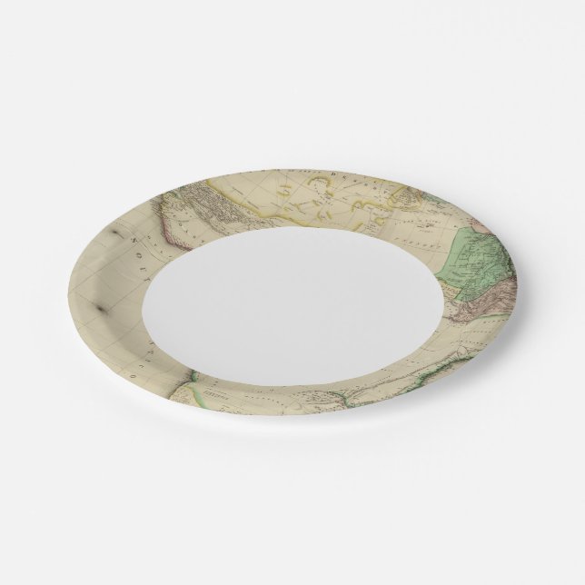 Prato De Papel África composta (Inclinado)