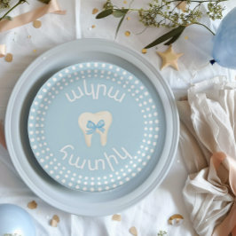 Prato De Papel Agra Hadig-Armênio - Primeiro dente