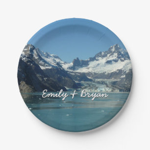 Prato De Papel Águas Alimentadas por Glaciares do Alasca