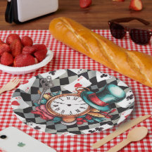 Alice no padrão das terras maravilhosas