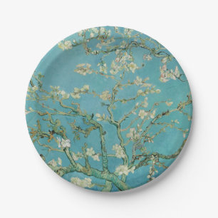 Prato De Papel Almond Blossoms de Vincent Van Gogh Fine Art