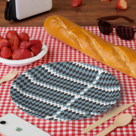 Prato De Papel alta ilustração da capa gráfica damask,