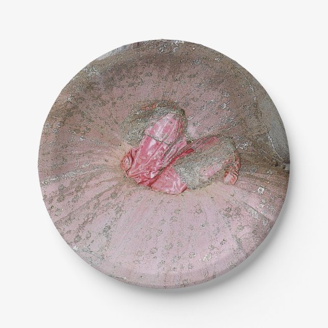 Prato De Papel Ameixa do açúcar (Frente)