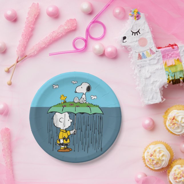 Prato De Papel Amendoins | Meio dia chuvoso Dia chuvoso Dia ensol (Festa)