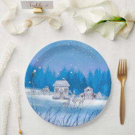Prato De Papel American Farm Signature Paper Plate