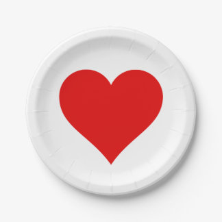 Prato De Papel Amor - Placas de Papel Cardíaco