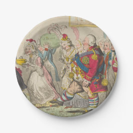 Prato De Papel Amor - Placas De Papel Redondas