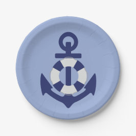 Prato De Papel Âncoras distantes das placas de papel do Chá de fr