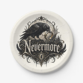 Prato De Papel Anel de Casamento Nevermore Festa de Divórcio