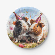 Animais de festa - 2 suínos de Guiné