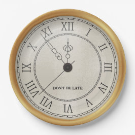 Prato De Papel Aniversário da Terra Maravilhosa Alice Mad Hatter