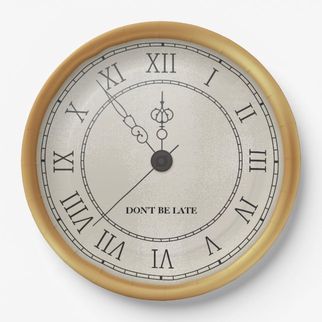 Prato De Papel Aniversário da Terra Maravilhosa Alice Mad Hatter (Frente)