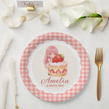 Aniversário de 1 ano da Menina de Aquarela Doce Mo