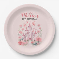 Aniversário de 1 ano de Meninas Pequenas Princesa 