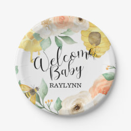 Prato De Papel Aniversário de criança, Abelha de Mel, Placa de Pa