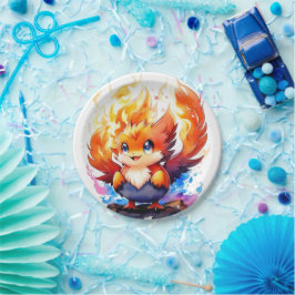 Prato De Papel Aniversário de criança Phoenix
