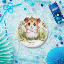 Aniversário de Hamster Feliz e Magnético