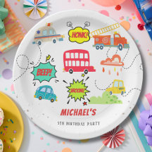 Aniversário de veículos felizes do quarto de hones