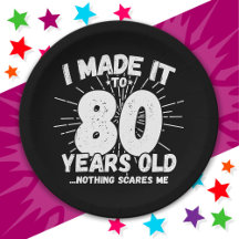 Aniversário do 80 Sarcástico de 80 anos
