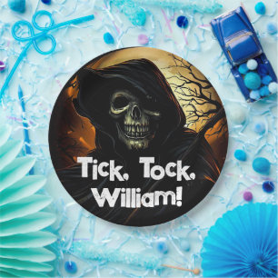 Prato De Papel Aniversário do Cray Reaper