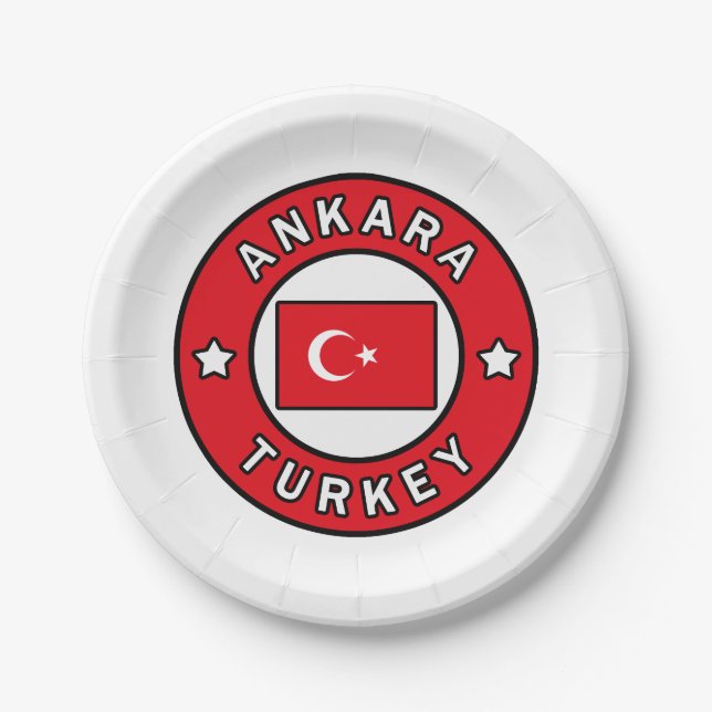 Prato De Papel Ankara Turquia (Frente)