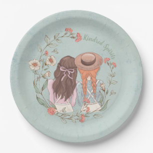 Prato De Papel Anne of Green Gables Kindred Spirit Paper Plates