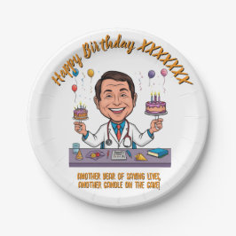 Prato De Papel ANTISTRESS Celebrate Medical Milestones