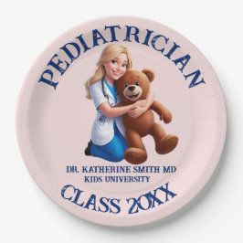 Prato De Papel antistress pediatrician teddy bear kids university