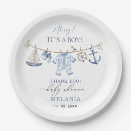 Prato De Papel Aquahoque é um chá de fraldas