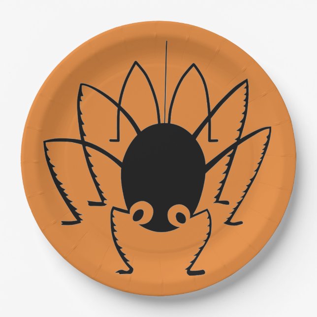 Prato De Papel Aranha (Frente)