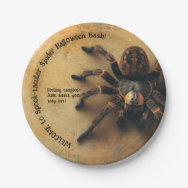 Prato De Papel Aranha Spook-tacular HALLOWEEN Bash!