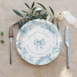 Prato De Papel Arco Toile de Jouy Bonjour