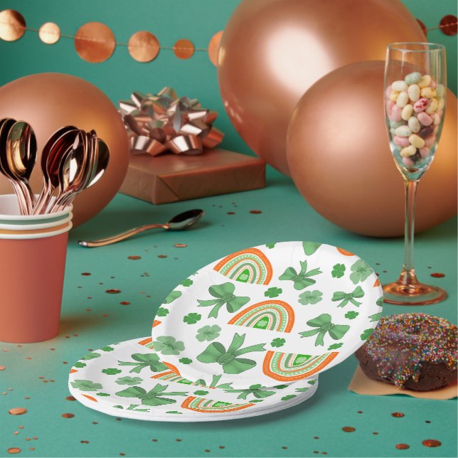 Prato De Papel Arcos-Chuva espalhados (Múltiplo)