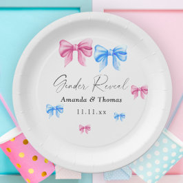 Prato De Papel Arcos - Sexo - Revelação. Menina ou Menino