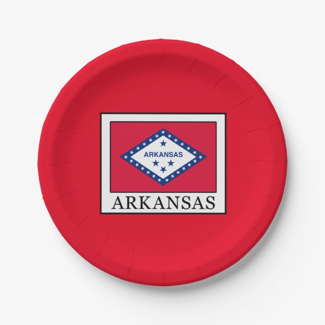 Prato De Papel Arkansas (Frente)