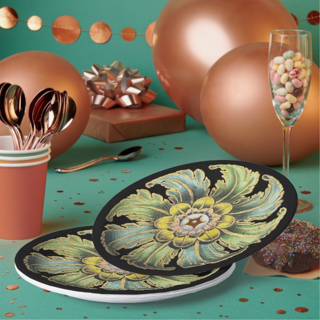 Prato De Papel Arquitetura Antiquada N.o 1 (Múltiplo)