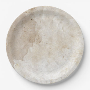 Prato De Papel Arte Elegante de Pergaminho Antiguo do Artista Stu