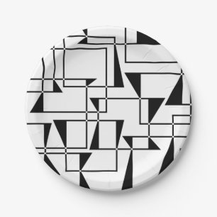 Prato De Papel Arte moderna, urbana, arrojada, geométrica legal