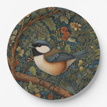 Arte Nova Retro Elegante ave da floresta