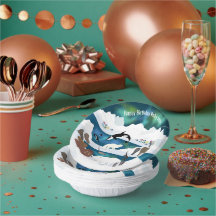 Arte Polar Árctica Reindeer Walrus Orca Narwhal Fo