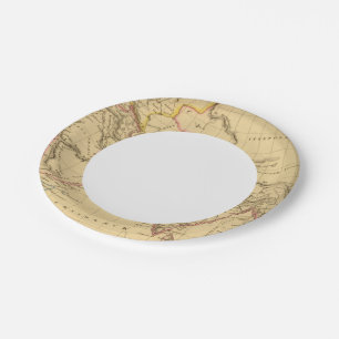 Prato De Papel Ásia Antiga
