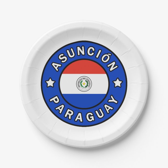 Prato De Papel Assunção Paraguai (Frente)